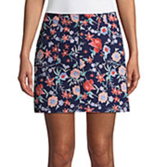 St. John's Bay Pants - ST. JOHN'S BAY Navy Floral Skort
